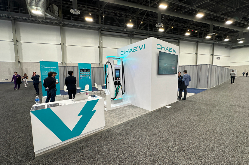 Chaevi exhibit booth