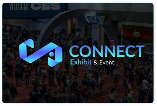 Connect exhibit logo baner