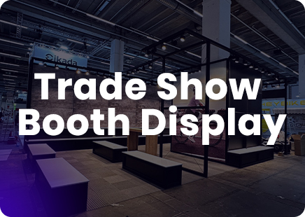 Trade show booth displays