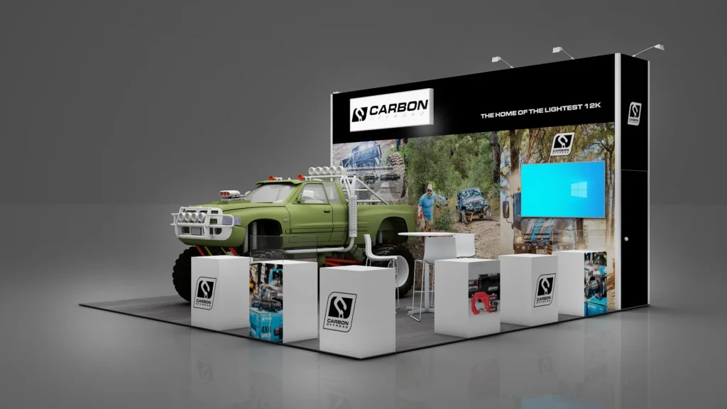 20x20 booth size