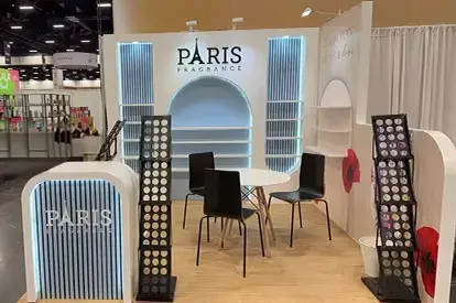 paris fragreance booth design in 2025
