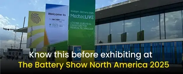 know befor exhibiting at the battery show nort america 2025