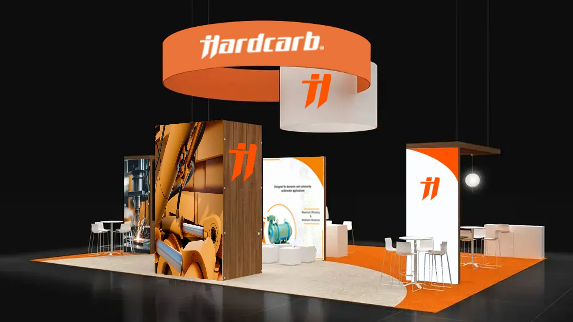 30ft-x-40ft booth size