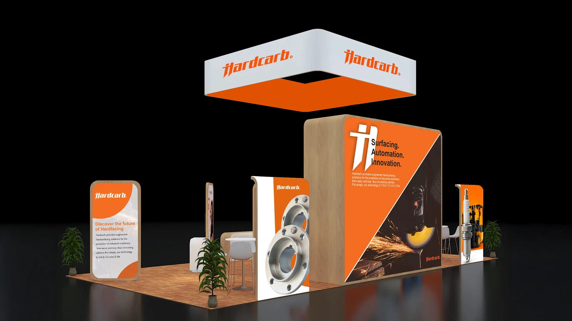 20ft-x-40ft booth size