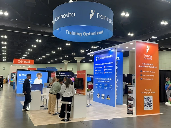 TRAINING ORCHESTRA Trade Show Booth Builder
